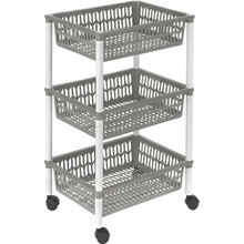Heidrun Guapissimo regálek pojízdný 3 košíky zelený