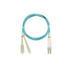 NIKOMAX Оптичен свързващ кабел SC - LC, MM 50/125, OM3, дуплексен, 5 m, aqua NMF-PC2M3C2-SCU-LCU-005 (NMF-PC2M3C2-SCU-LCU-005)