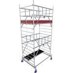KRAUSE Алуминиево мобилно скеле KRAUSE ProTec XXL - работна височина до 5.30м (12945129)