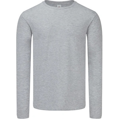 Fruit of The Loom pánske tričko s heather grey