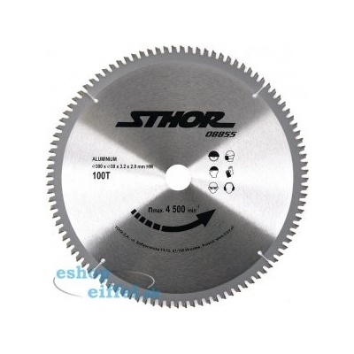 STHOR Kotouč na hliník 300 x 30 mm 100z