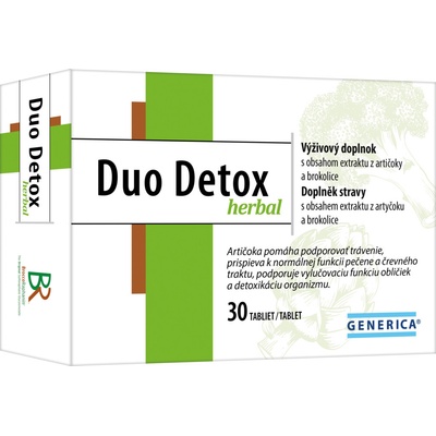 Generica Duo Detox Herbal 30 tabliet