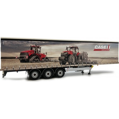 MarGe Models Pacton plachtový návěs Case IH 1:32