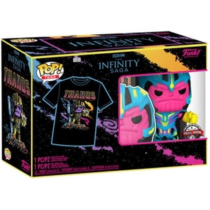 Funko Funko Pop Boxed Tee Marvel Thanos M Blacklight (63601)