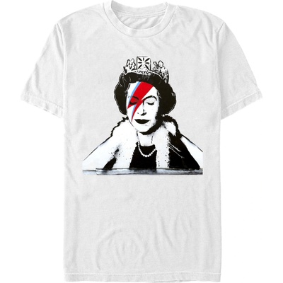 ZOOT. Fan Бяла тениска Banksy (Brandalised) Bansky Queen Ziggy ZOOT. Fan | Byal | МЪЖЕ | S