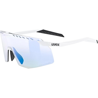 uvex Очила за колоездене Uvex Pace Stage V Photochromic Cat. 1-3 (VLT 16-69%) Cycling glasses - White Matt - размер One Size (205-6266-0211)