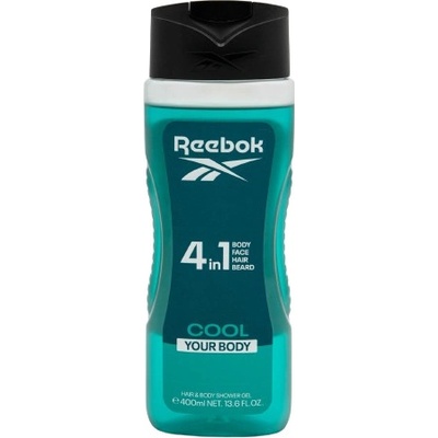 Reebok MEN Cool your body Sprchový gél 400 ml