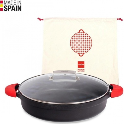 Kastrol s poklicí 32 cm + silikon.chňapky + pytlík 4137/25