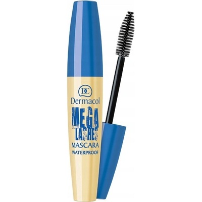 Dermacol Mega Lashes vodeodolná maskara čierna maskara 12,5 ml