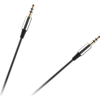 Audio kabel Jack 3.5 zástrčka - REBEL spirálová zástrčka