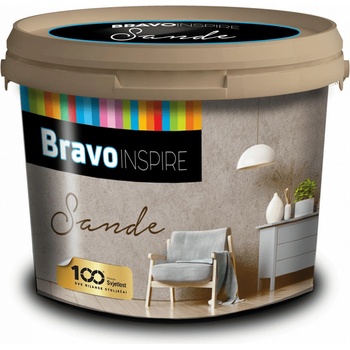 SVJETLOST BRAVO INSPIRE SANDE - Dekoratívna farba do interiéru strieborná 1 l