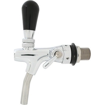 Lindr Výčepní kohout chromový 35mm, dlouhá špička