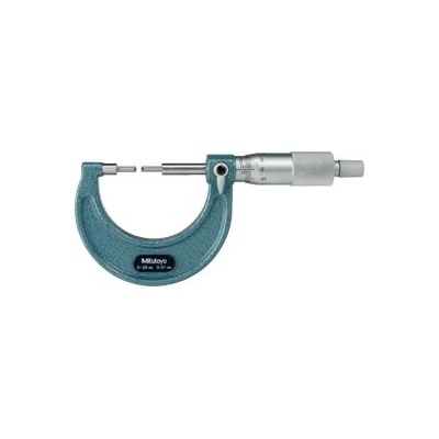 MITUTOYO Mikrometr třmenový analogový 200-225/001 mm osazené měřicí plochy mitu-111-123