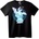 NOONEBRAND Тениска Ангелски пазител - 2XL, Black