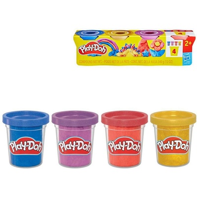 HASBRO Play-Doh 4ks téglikov sada C