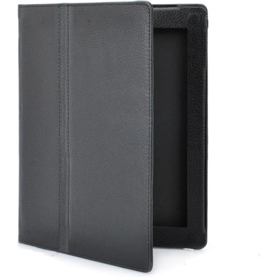 Protective PU case - кожен калъф и поставка с функция Sleep/Wake за iPad 3 и iPad 2