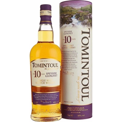 Tomintoul Single Malt 10y 40% 0,7 l (tuba)