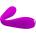 Pretty Love Сгъваем лилав силиконов вибратор Pretty Love Yedda