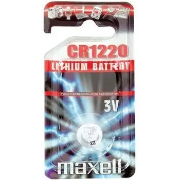 Image 1 of Maxell Бутонна батерия литиева maxell cr1220 3v (ml-bl-cr1220)