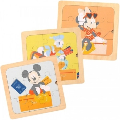 Disney puzzle 3v1 Mickey a priatelia