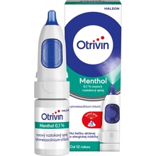 Otrivin Menthol 1mg/ml nas spr sol 1 x 10 ml II