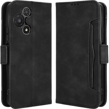 TCL Калъф-портфейл за TCL 60R 5G, Кожен PU- 3 слотa за карти, Магнитно затваряне, Вкл. Протектор, 5 Цвята