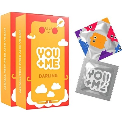 YOU ME Darling kondomy s extra tenkou stěnou 2× 12 ks