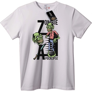 NOONEBRAND Тениска Зомби апокалипсис - 2XL, Black