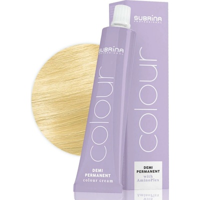 Subrina Professional Demi Permanent přeliv na vlasy 10/0 nejsvětlejší blond 60 ml