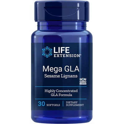 Mega GLA Sesame Lignans/ Гама-линоленова киселина + Линган х 30 капсули (02218 LE)