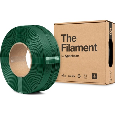 Spectrum The Filament" by Spectrum TF-24161, ReFill, PLA Matte, 1.75mm, JUNGLE GREEN, 1kg (TF-24161)