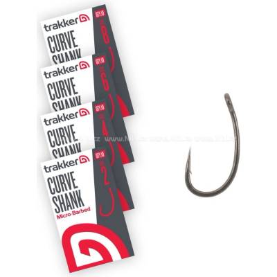 Trakker Curve Shank Hooks Micro Barbed vel.4 10 ks