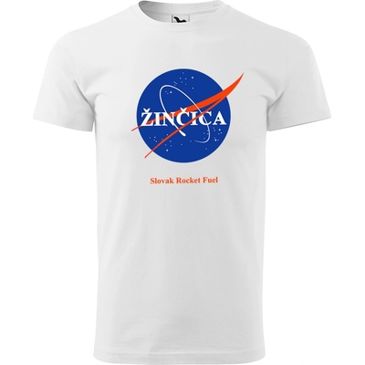 Handel tričko Žinčica = Slovak Rocket Fuel biela