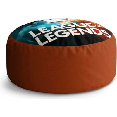 Sablio Taburet Circle League of Legends Glow: 38x48 cm