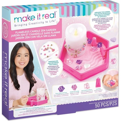 Make It Real Творчески комплект Make it Real - Направи си дзен градина със свещ (1453)