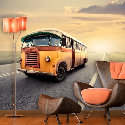 Tapeta SABLIO Autobus veterán, rozměry 336x220 cm