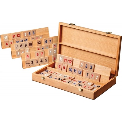 Philos Rummy v drevenom kufríku
