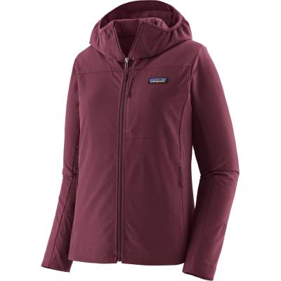 Patagonia Дамско софтшел яке Patagonia Women's R1 Crossstrata Hoody Softshell jacket - Berry Fig (103-2877-0412)