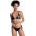 Roxy Дамски бански костюм от две части ROXY Solid Essentials Tiki Tri anthracite