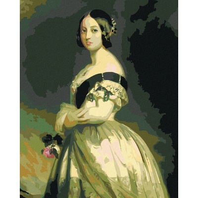 zuty Malování Podle Čísel Královna Viktorie F. x . Winterhalter 80 x 100 Cm Plátno Rám 8596530071679