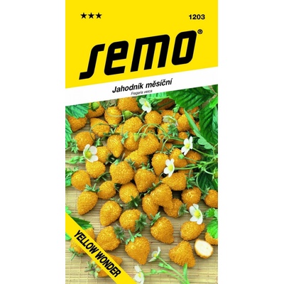 Semo Jahodník měsíční - Yellow Wonder 0,1g