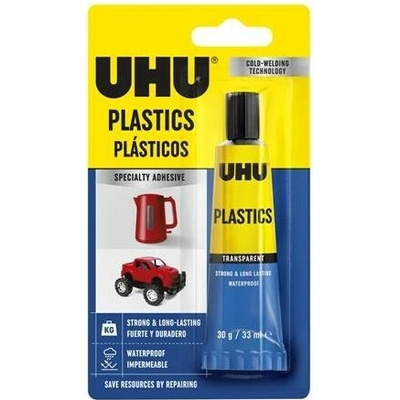 Univerzální lepidlo, 30 g, UHU "Plastic"