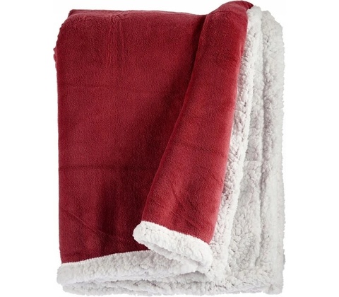 Giftdeco polyester deka červená 170x130