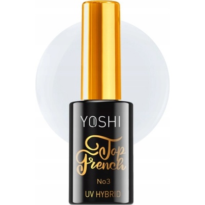 Yoshi Top Francouzský č. 03 Top Hybrydowy Poloprůhledný Mléčný 10ml