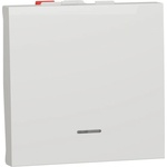 Schneider Electric SE Бутон с индикатор 2 мод. цвят Бял Unica - NU320618N (NU320618N)