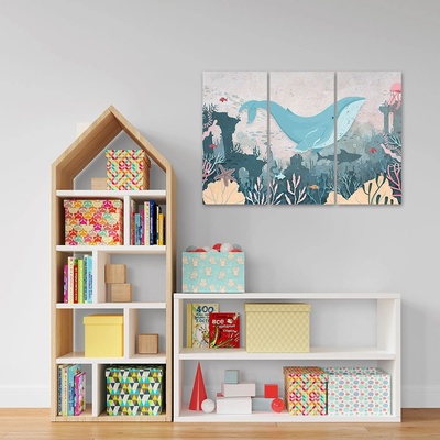 Art gift Декоративен панел за стена Големият кит