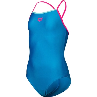 Arena-Girls Swimsuit Light Drop Solid dívčí plavecké jednodílné plavky Modrá – Zbozi.Blesk.cz