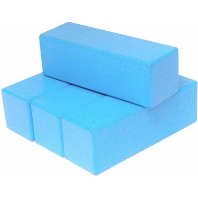 DrKO dřevěný hranol 12 x 4 x 4 cm 1ks modrá světlá