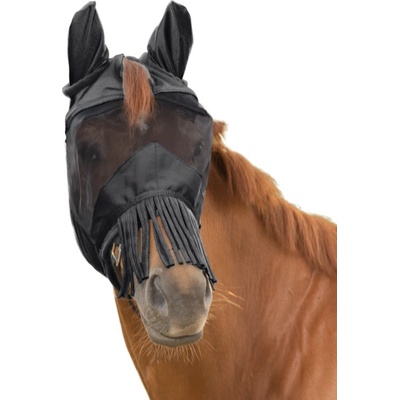 Waldhausen Maska na hlavu koňa proti hmyzu 3V1 PREMIUM Čierna