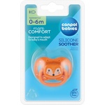 Canpol babies Залъгалка сил сим 0-6м cute animals оранж f